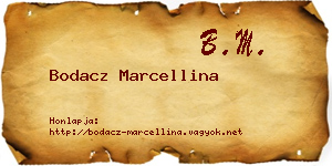 Bodacz Marcellina névjegykártya